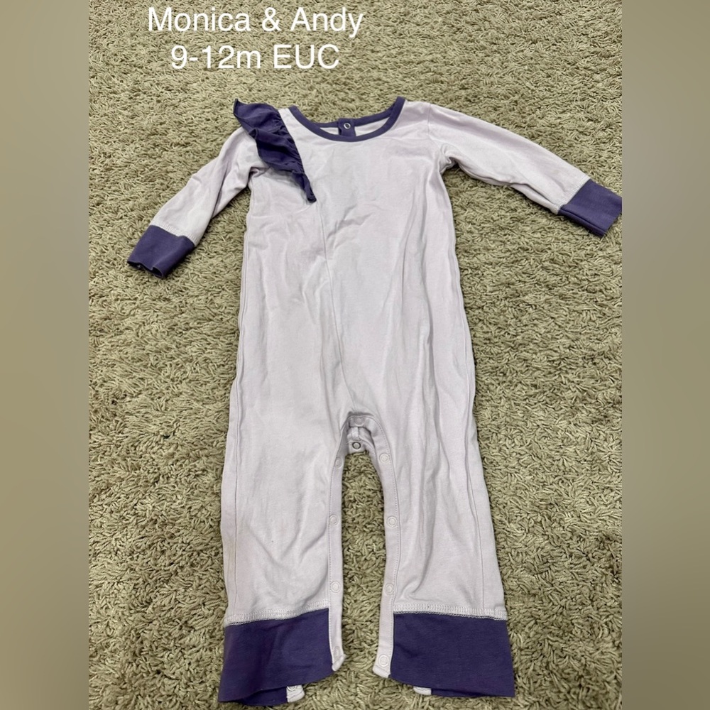 Monica + Andy 9-12m romper
